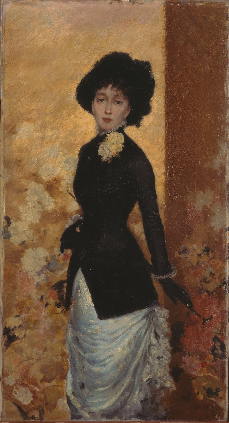 Figura de mujer (Léontine De Nittis) - Giuseppe De Nittis