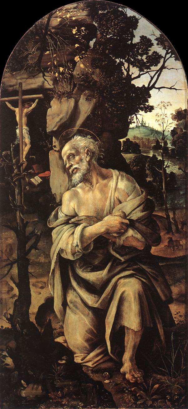 Saint-Jérôme - Filippino Lippi - Alpha Reproduction