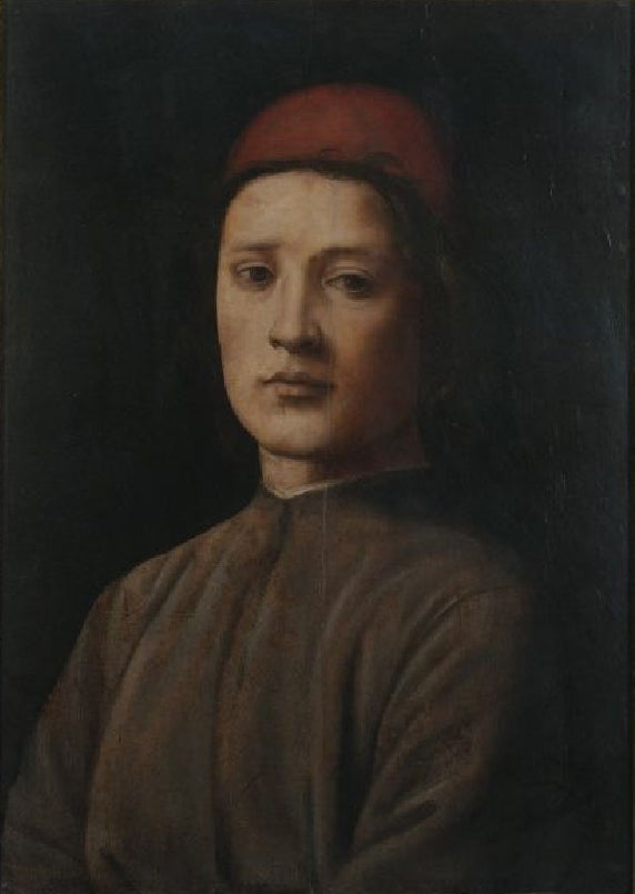 Portrait d’un jeune homme au béret rouge - Filippino Lippi - Alpha Reproduction