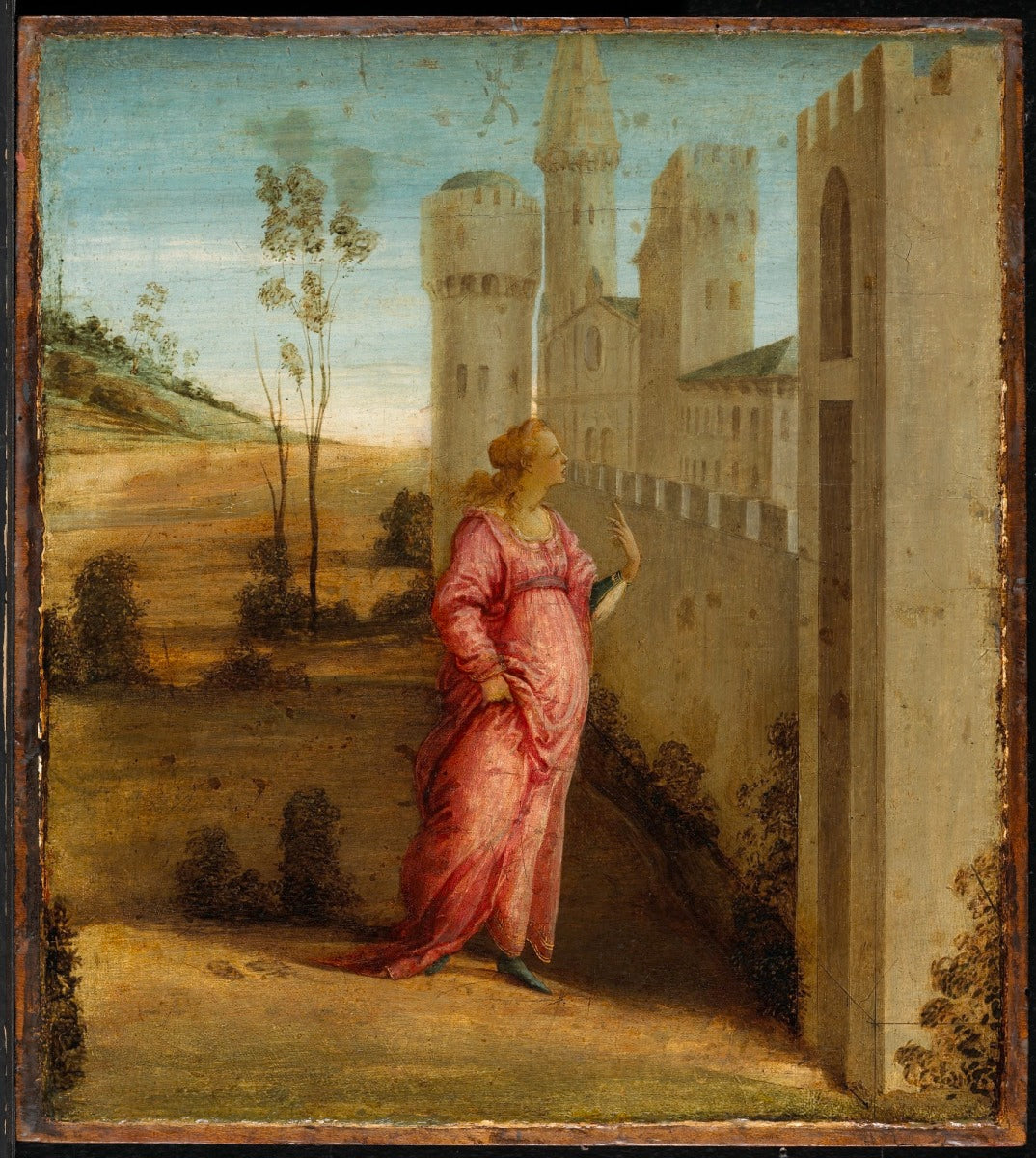 Esther en las puertas del palacio - Sandro Botticelli