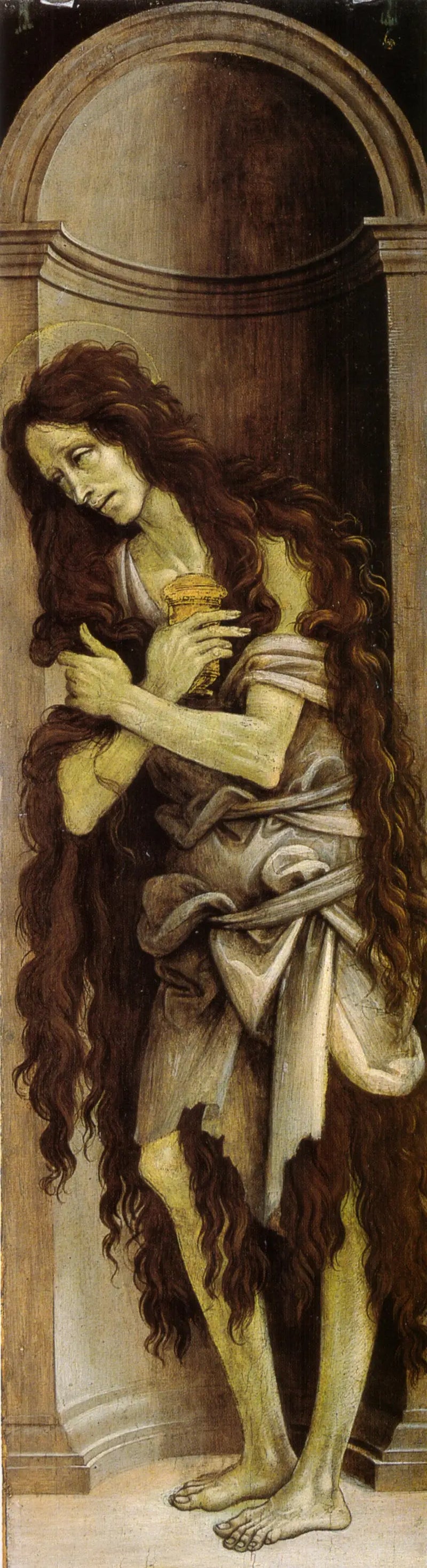 Magdalena penitente - Filippino Lippi