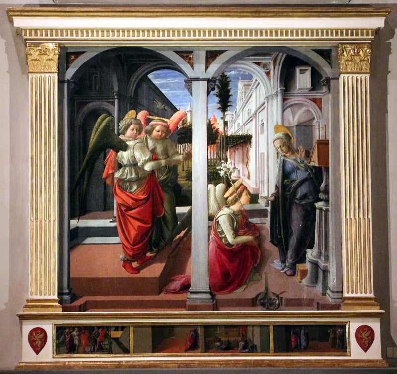 Anunciación Martelli - Fra Filippo Lippi