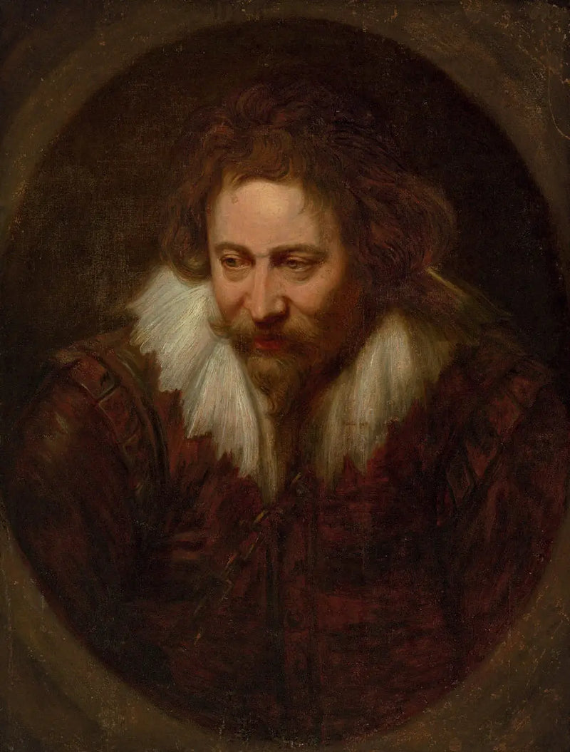 Retrato de un hombre, conocido tradicionalmente como Pierre Paul Rubens - Antoine van Dyck
