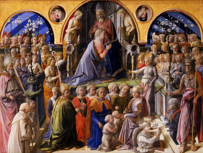 La Coronación de la Virgen - Fra Filippo Lippi