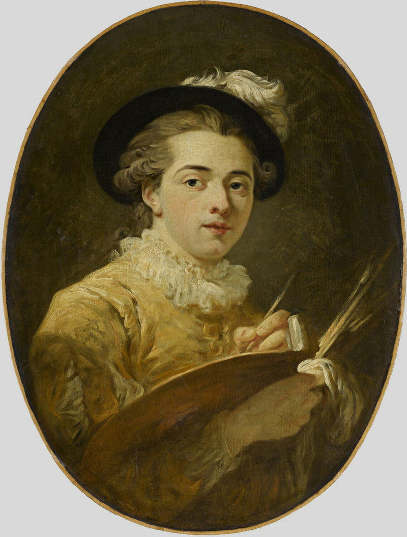 Autoportrait à la palette - François-André Vincent