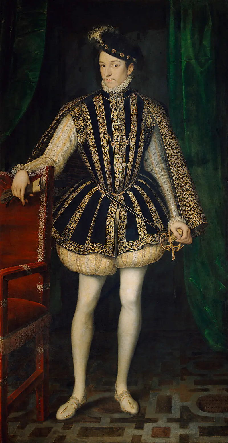Retrato del rey Carlos IX de Francia - François Clouet
