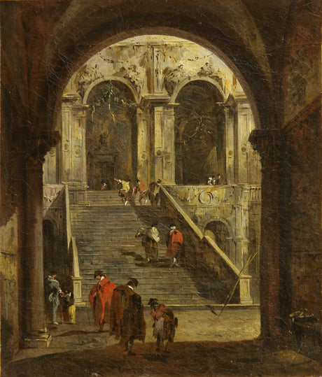 Corte - Francesco Guardi