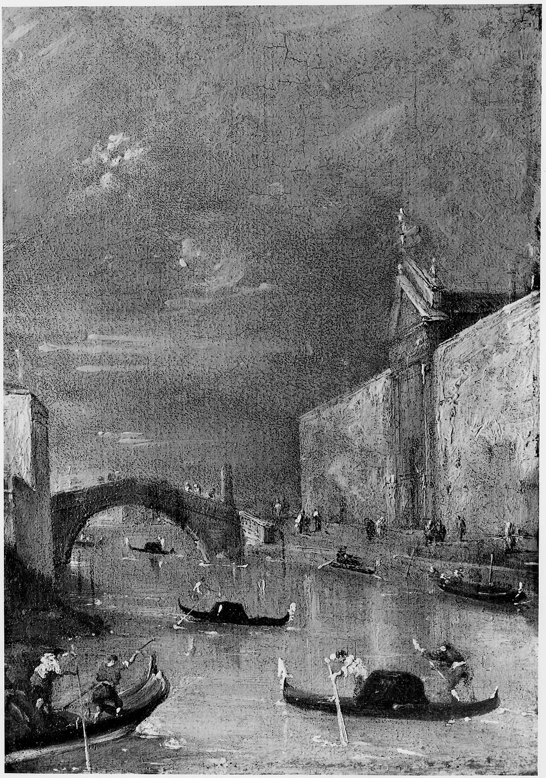 Rio dei Mendicanti Venise - Francesco Guardi - Alpha Reproduction