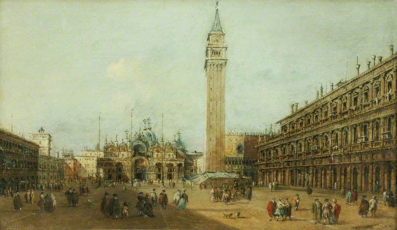 Plaza de San Marcos, Venecia - Francesco Guardi