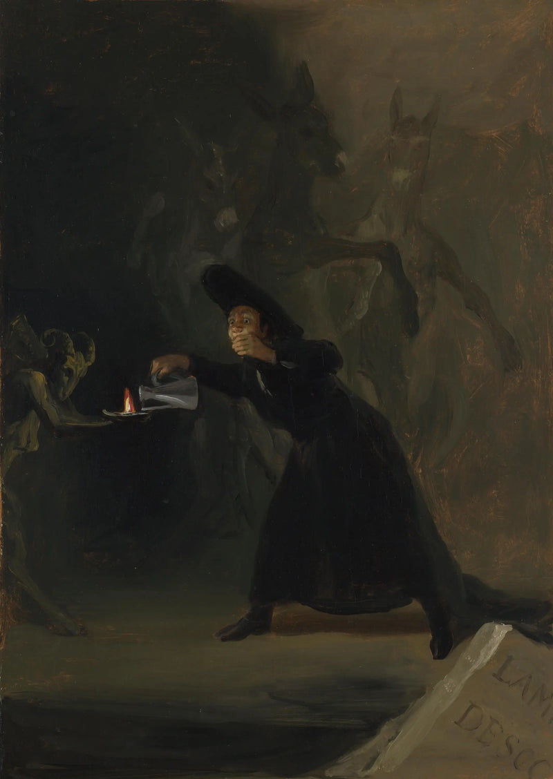 La Lámpara del diablo - Francisco de Goya