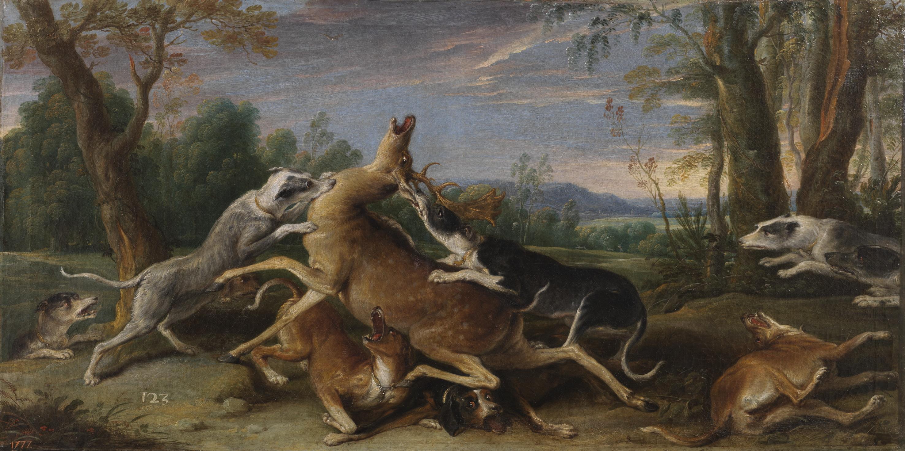 Chasse au cerf - Frans Snyders