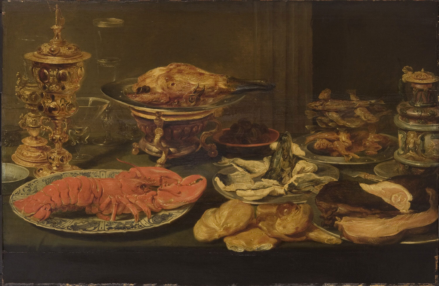 Nature morte avec un homard - Frans Snyders