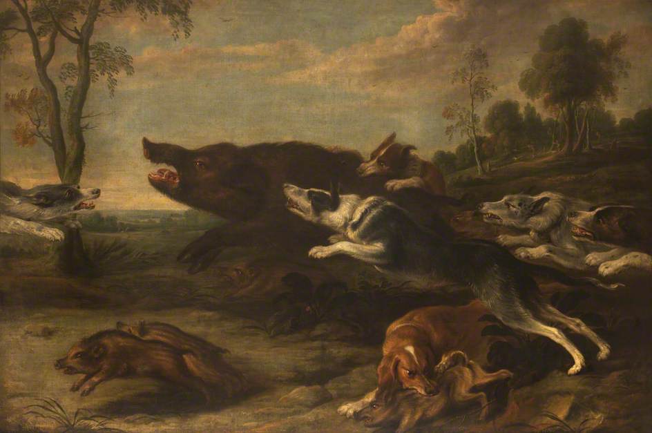 Une chasse au sanglier - Frans Snyders