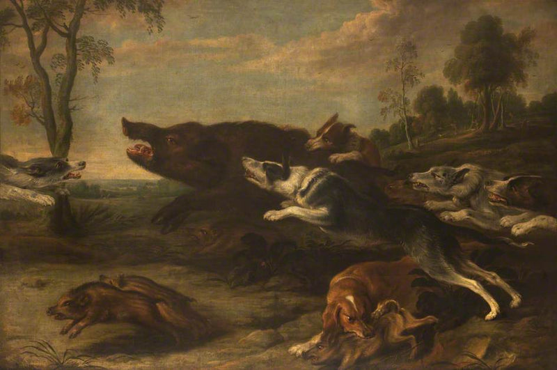 Une chasse au sanglier - Frans Snyders
