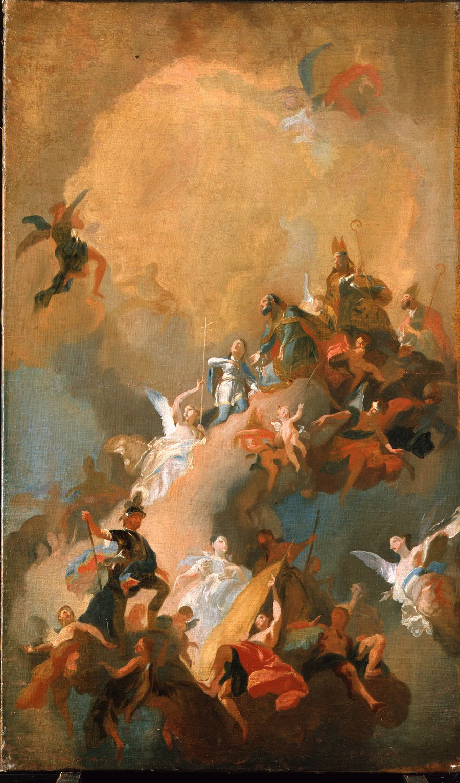 L'apothéose des saints hongrois - Franz Anton Maulbertsch