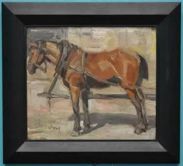 Boceto de caballo I - Franz Marc
