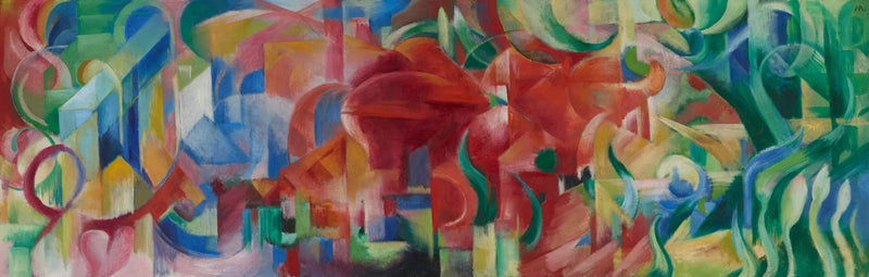 Formas de juego - Franz Marc