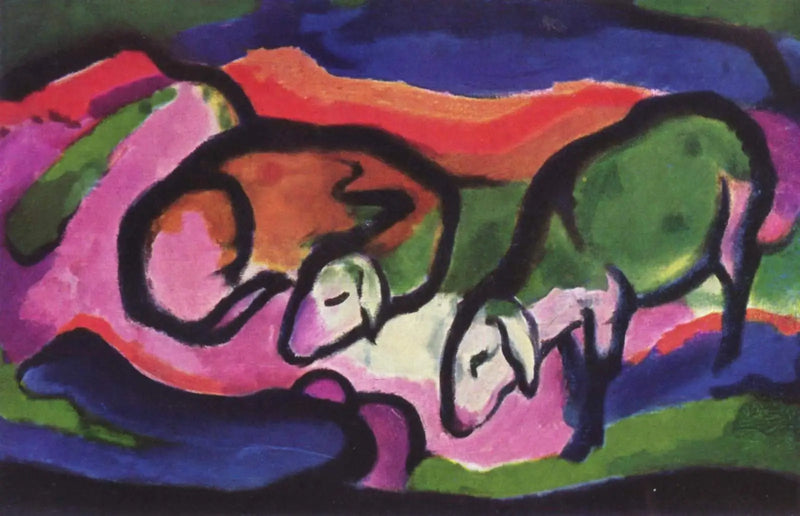Oveja - Franz Marc