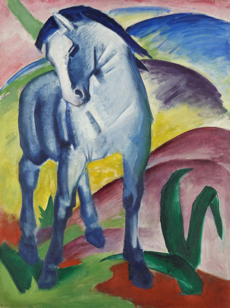Caballo azul I - Franz Marc