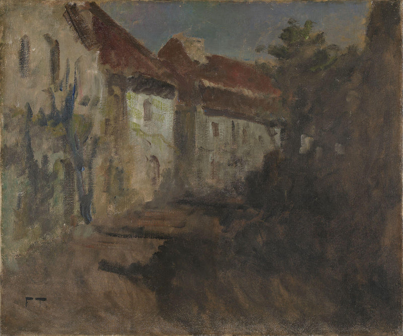 Luz de luna en Dieppe - Frits Thaulow
