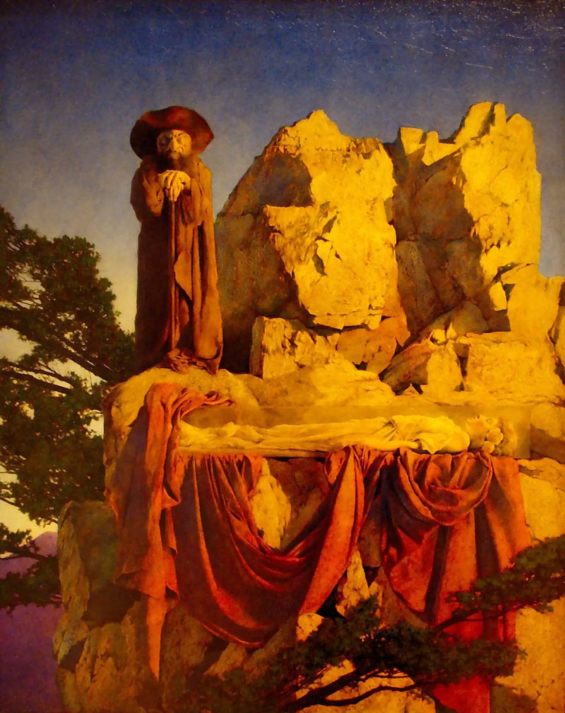 De la historia de Blancanieves - Maxfield Parrish