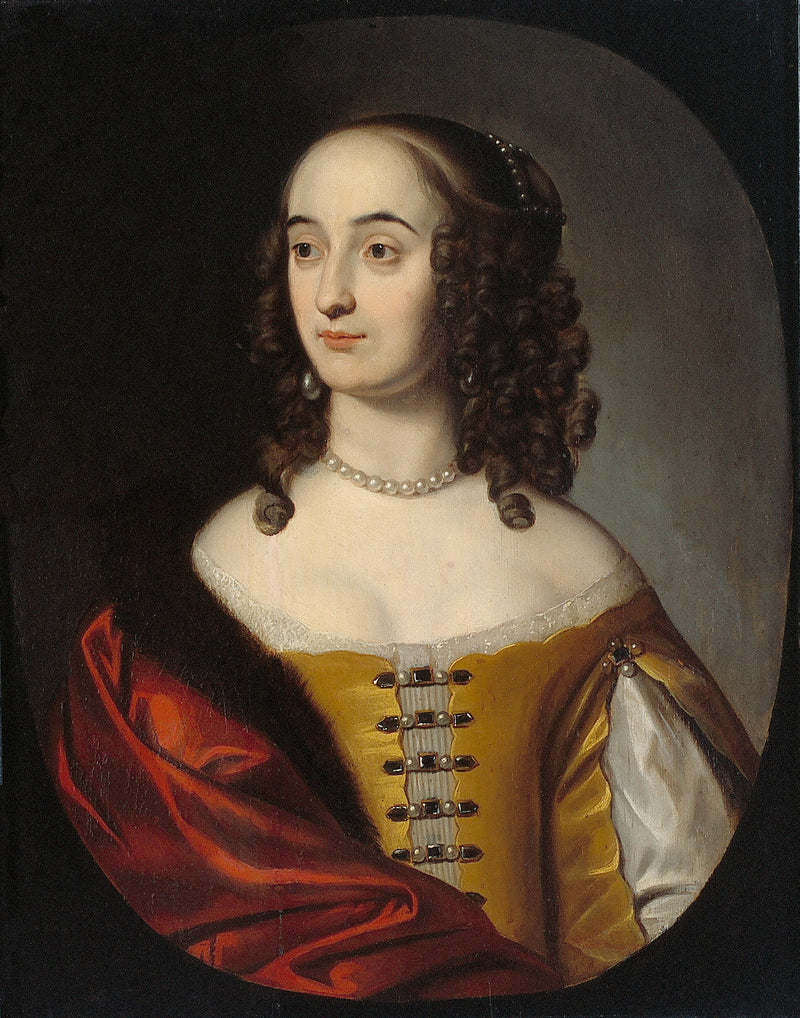 Retrato de Henriette Marie de Palts (1626-1651) - Gerrit van Honthorst