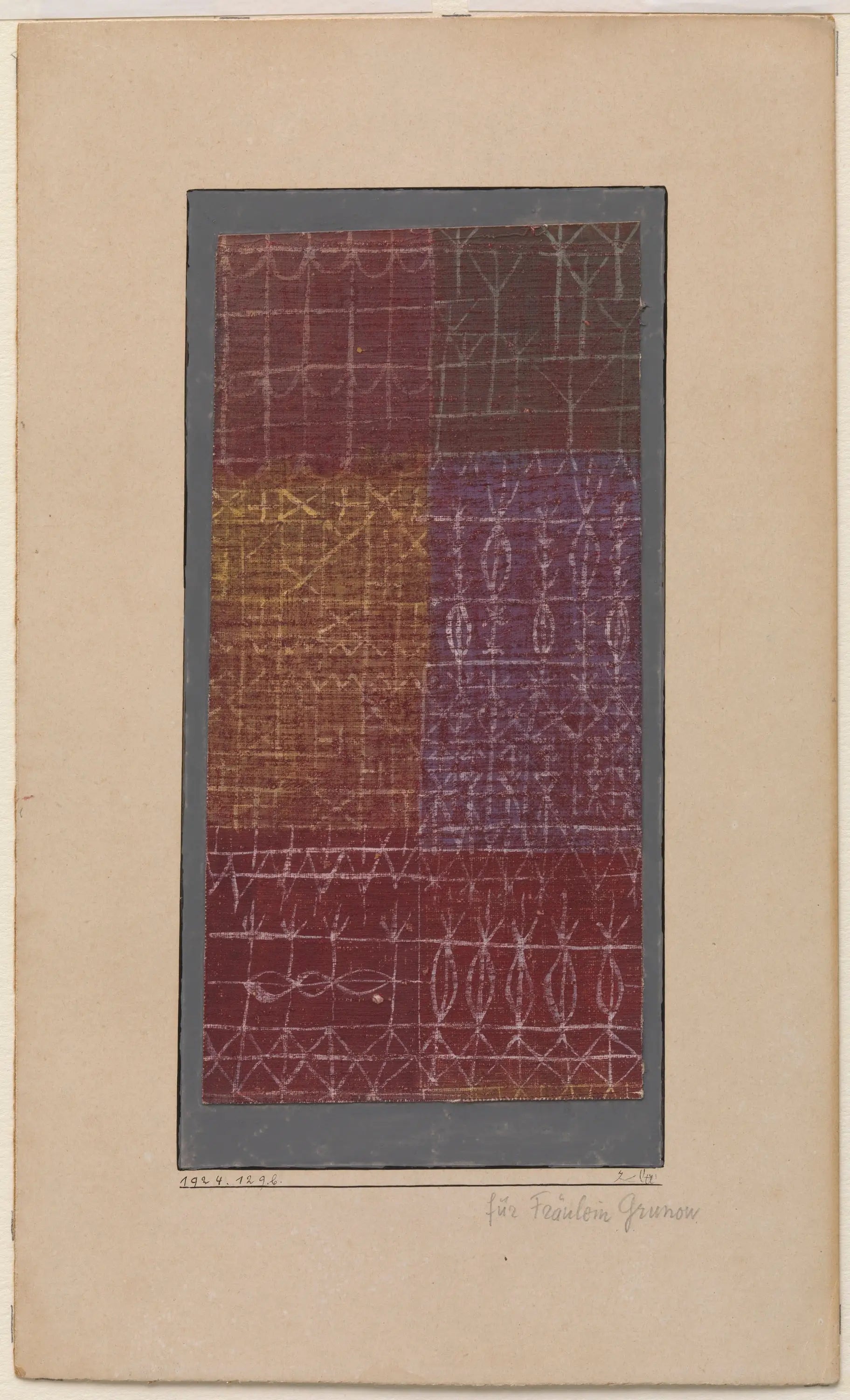 Rideau - Paul Klee - Alpha Reproduction