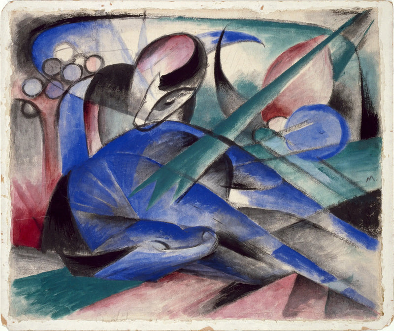 Caballo de ensueño - Franz Marc