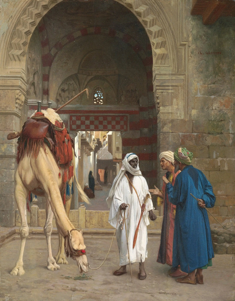 Disputa de Árabes - Jean-Léon Gérôme