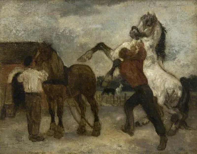 El Haras - Théodore Géricault
