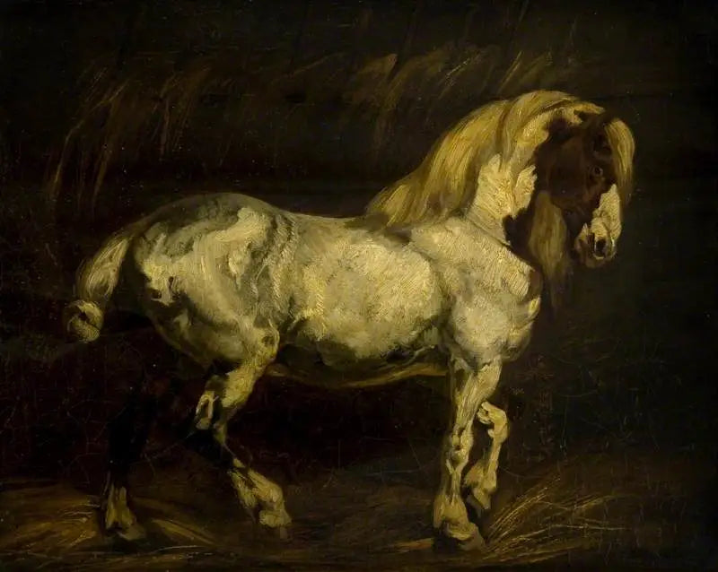 El caballo de carreras - Théodore Géricault