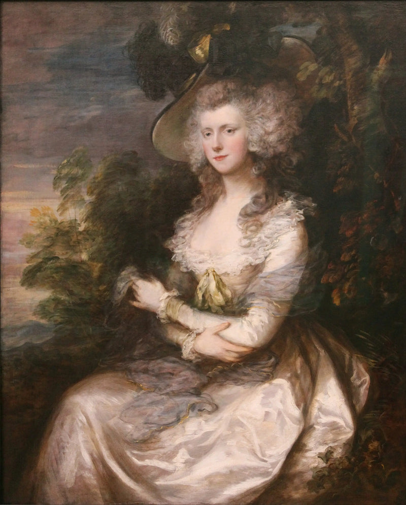 Retrato de la Sra. Thomas Hibbert - Thomas Gainsborough