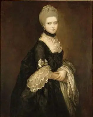 Retrato de María Walpole, condesa de Waldegrave, más tarde duquesa de Gloucester (1736-1807) - Thomas Gainsborough