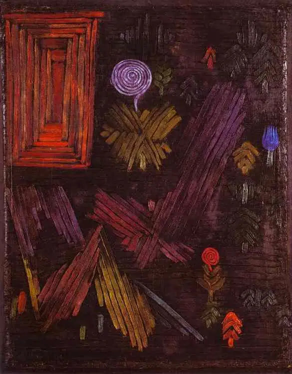 Puerta en el jardín - Paul Klee