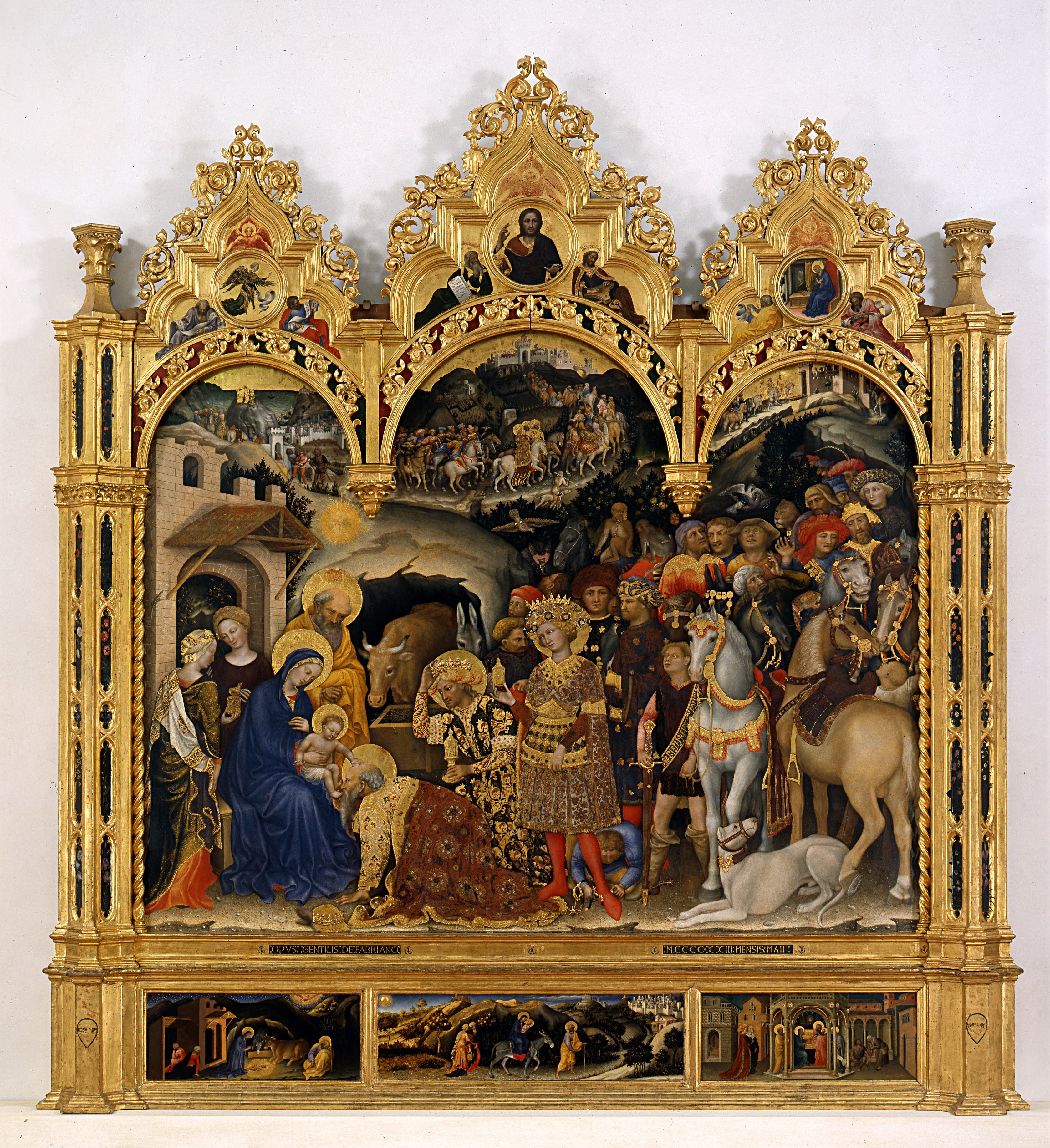 Adoration des mages - Gentile da Fabriano - Alpha Reproduction