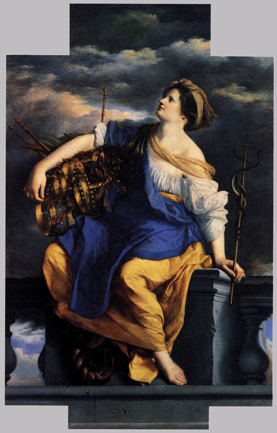 La Félicité publique triomphante des Dangers - Orazio Gentileschi - Alpha Reproduction