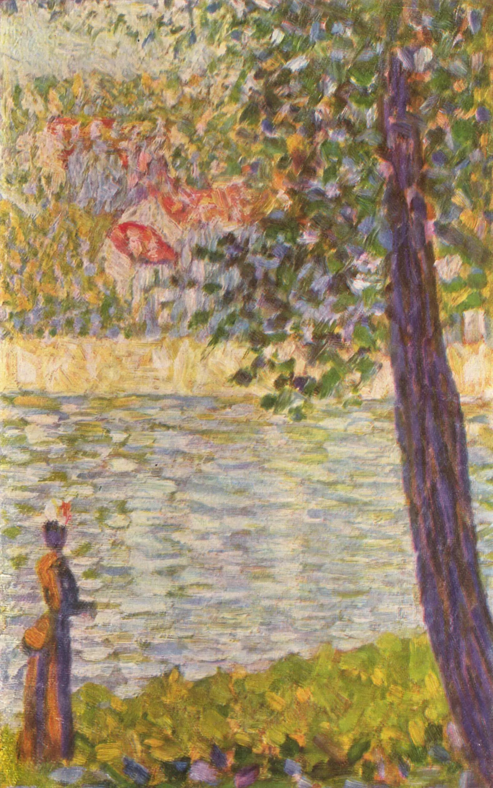 Reproduction du tableau « La promenade matinale - Georges Seurat » par Alpha Reproduction en peinture à l’huile