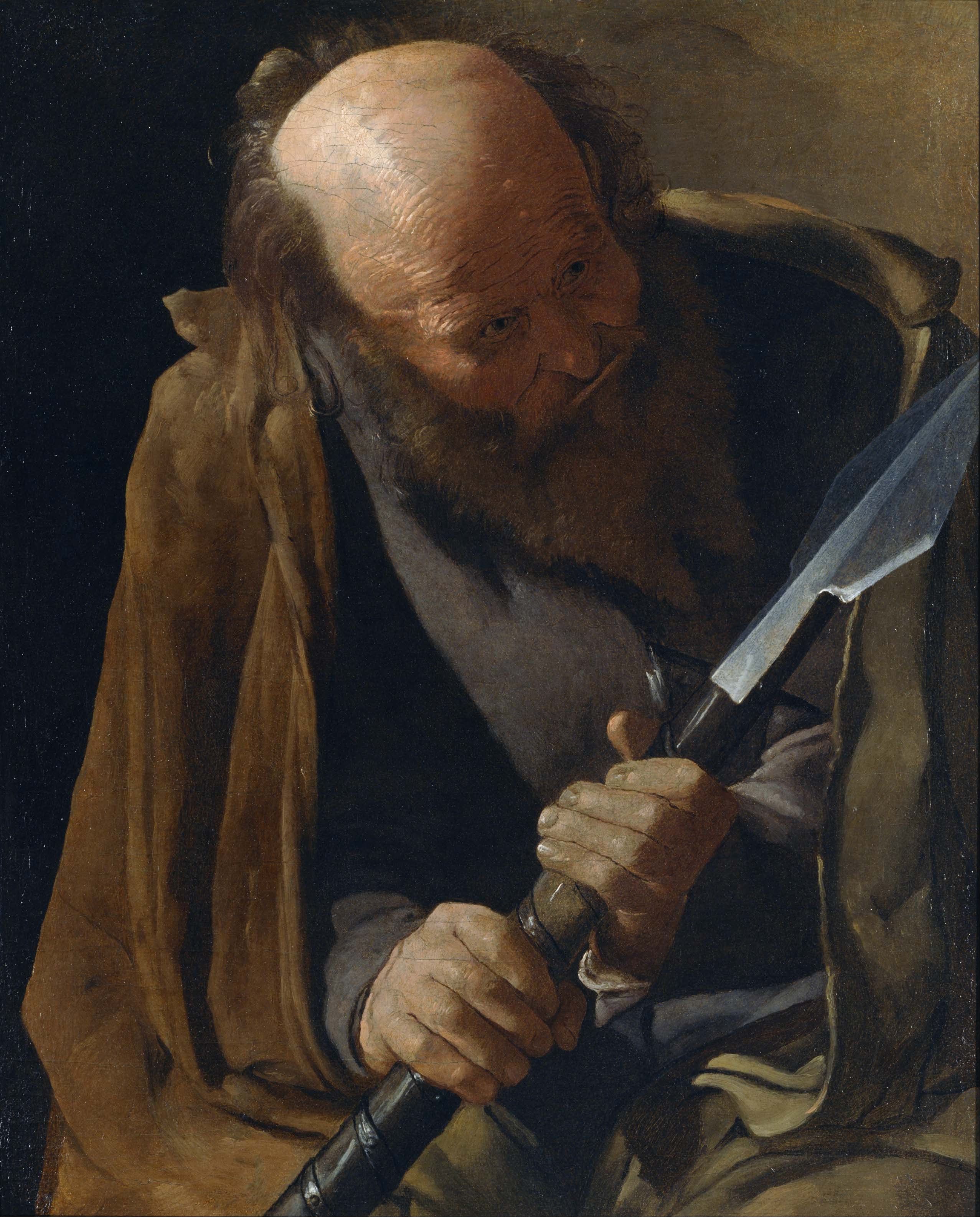 Saint Thomas - Georges de La Tour - Alpha Reproduction