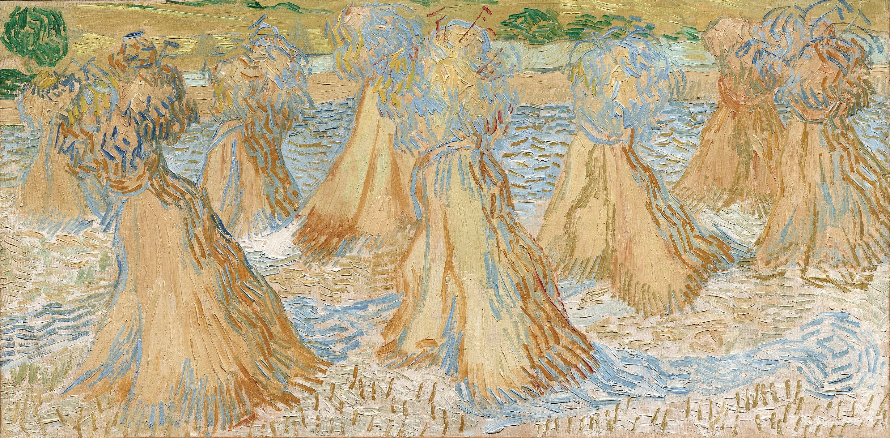 Gerbes de blé - Vincent van Gogh - Alpha Reproduction