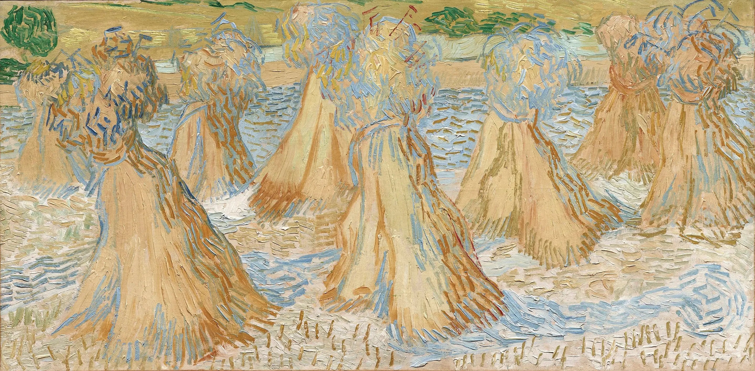 Gerbes de blé - Vincent van Gogh - Alpha Reproduction