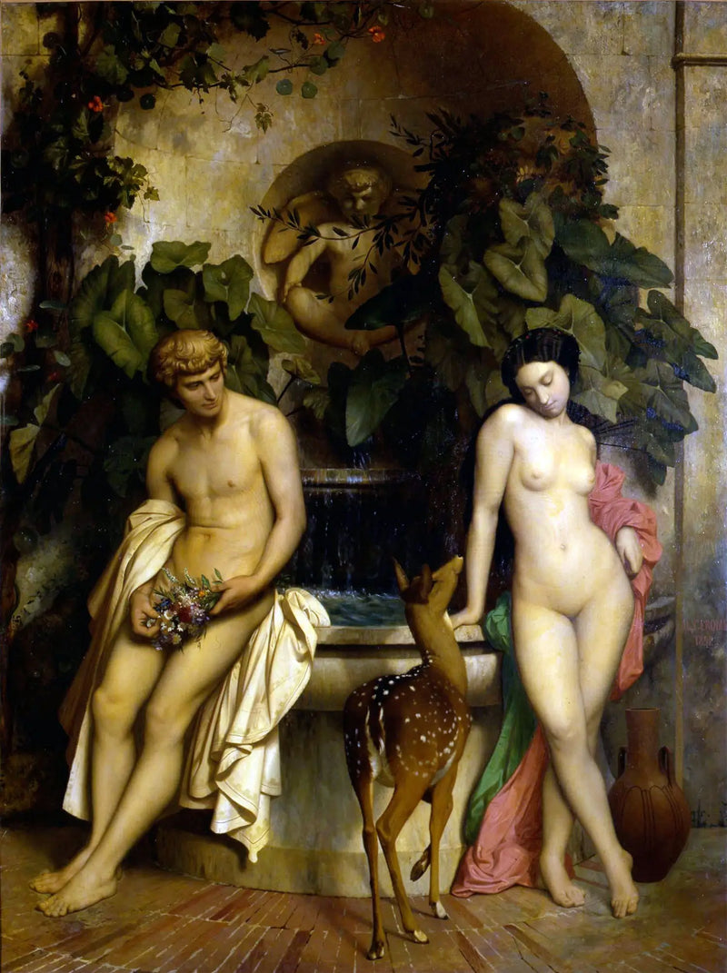Daphnis y Chloé - Jean-Léon Gérôme