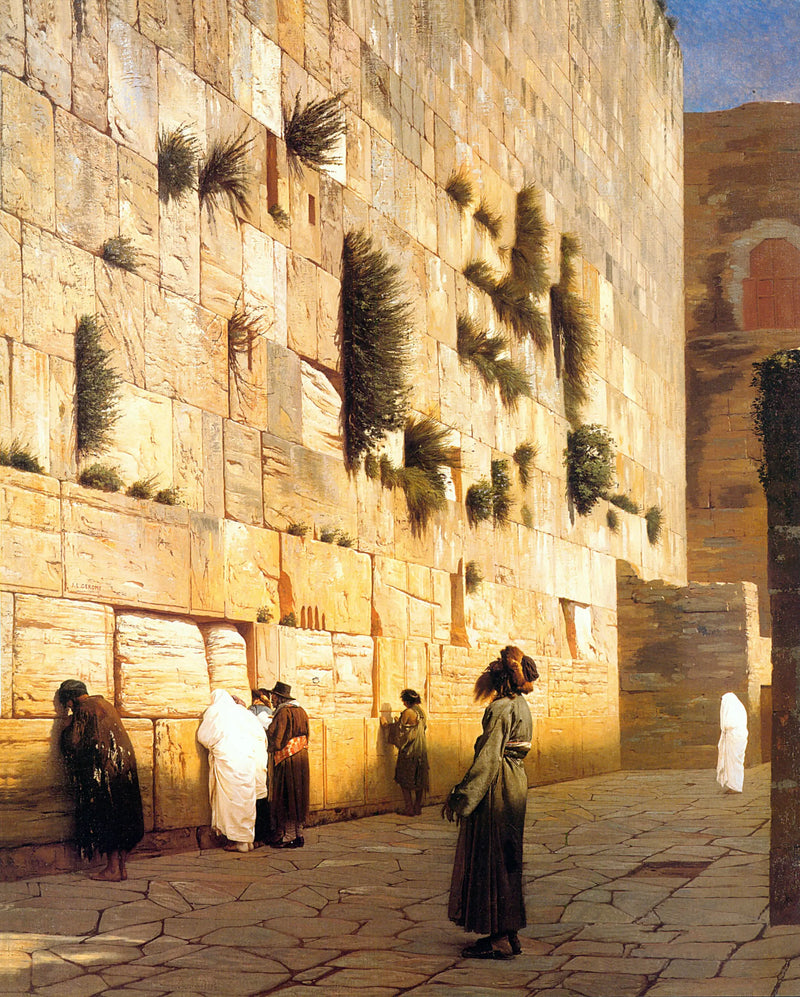 El Muro de Salomón - Jean-Léon Gérôme