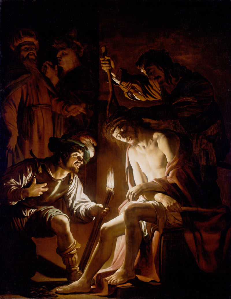 El Cristo coronado de espinas - Gerrit van Honthorst