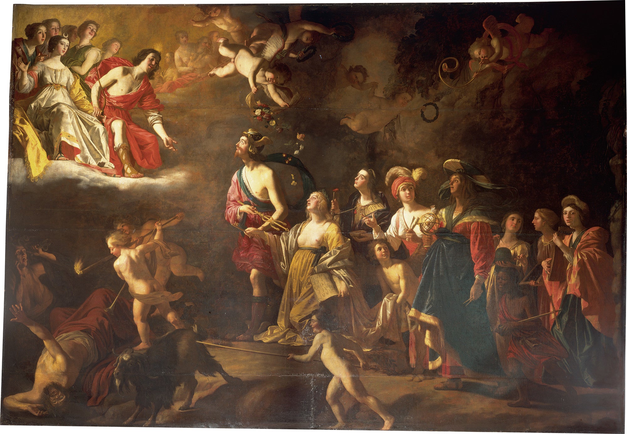 Apollon et Diane - Gerrit van Honthorst - Alpha Reproduction