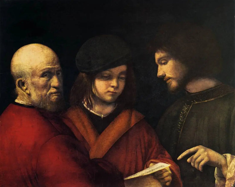 Los Tres Edades del Hombre - Giorgione