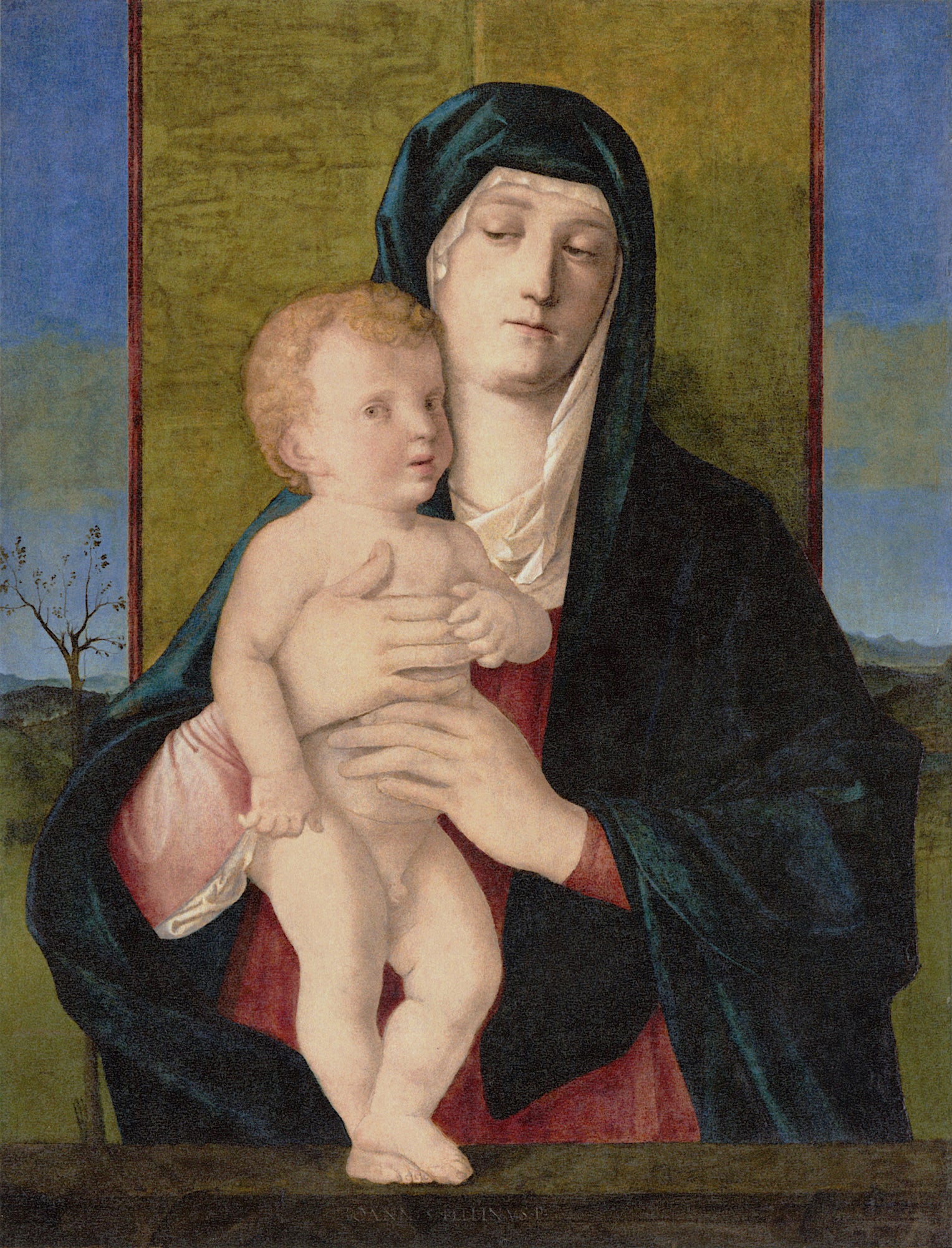 Vierge à l’Enfant (Madonna Corsini) - Giovanni Bellini - Alpha Reproduction