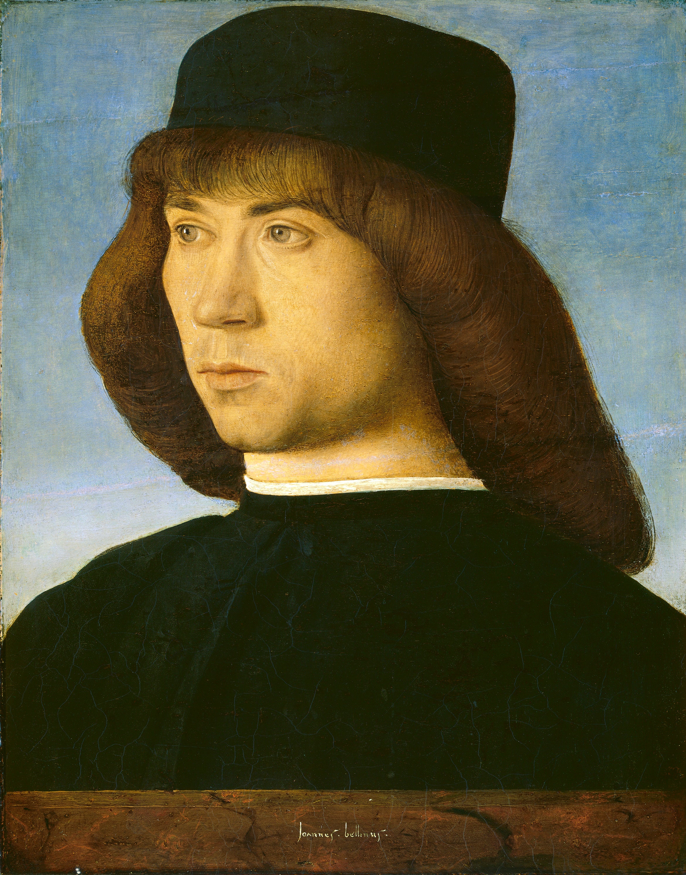 Portrait d’un jeune homme - Giovanni Bellini - Alpha Reproduction