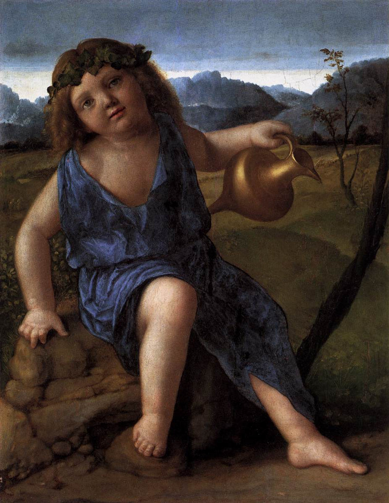 El niño Baco - Giovanni Bellini
