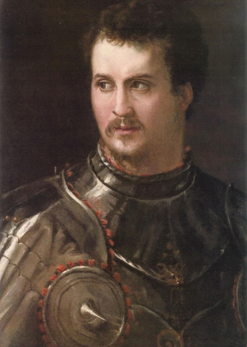 retrato de Jean des Bandes Noires - Francesco Salviati