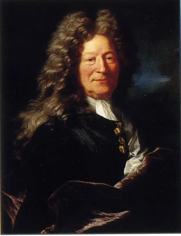 Retrato del escultor François Girardon - Hyacinthe Rigaud